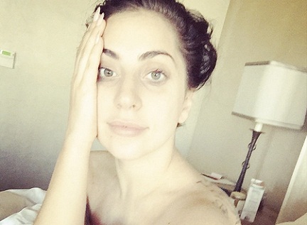 Lady Gaga without makeup4