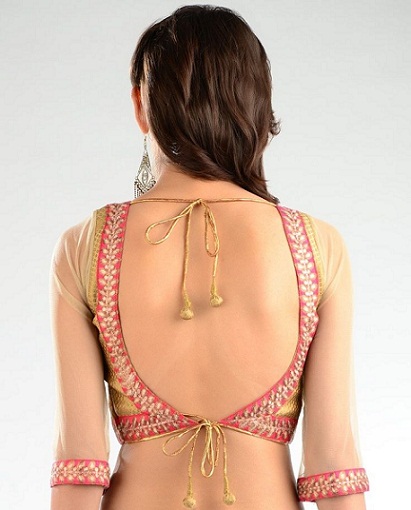 Backless blouse designs13