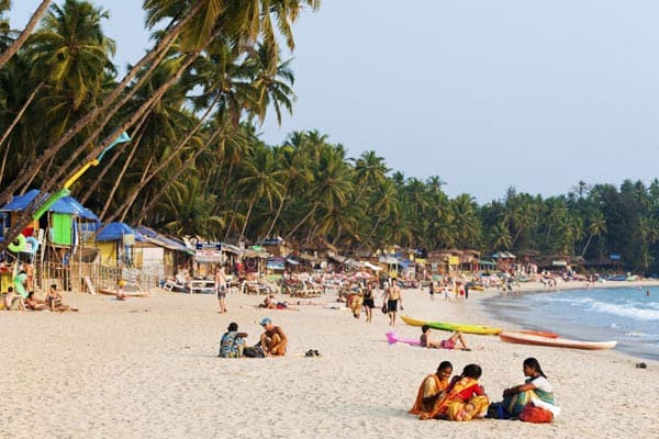 Palolem Beach in Goa