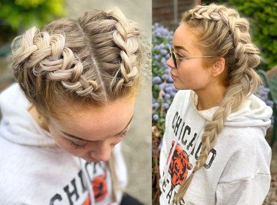 Braided Pony Pigtail