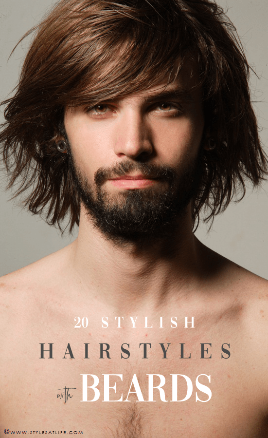 Latest Hairstyles for Men with Beards