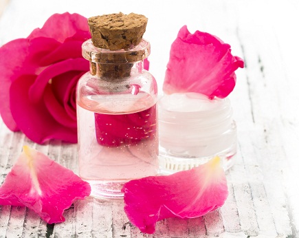 rose water for dark circles