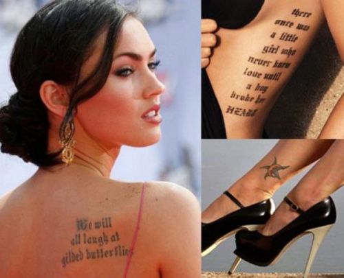 celebrity tattoo designs