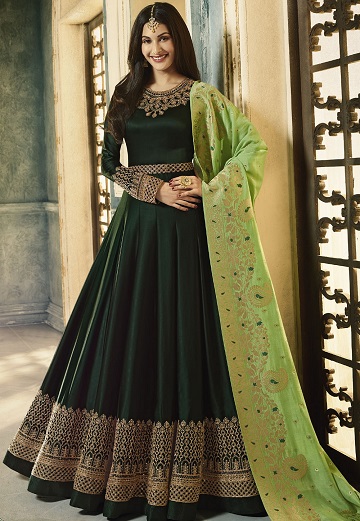 Long Anarkali Churidar