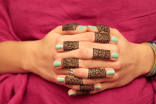 indian mehndi designs for fingers