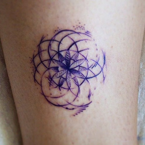 Print Geometric Tattoo Design