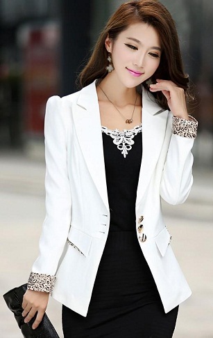 White Blazer for Ladies