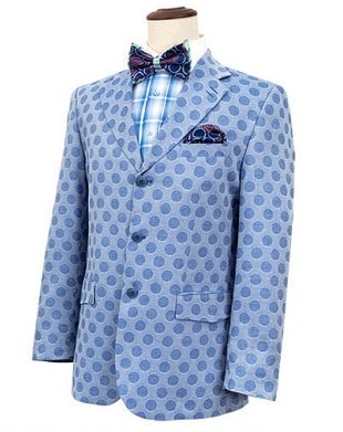 Designer Blazer In Light Blue Color