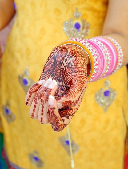 Traditional Punjabi Mehndi Designs