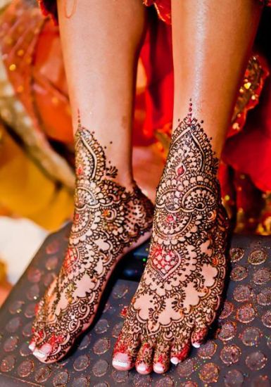 punjabi mehndi design 13