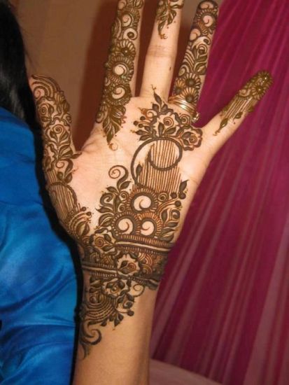 punjabi mehndi design 15