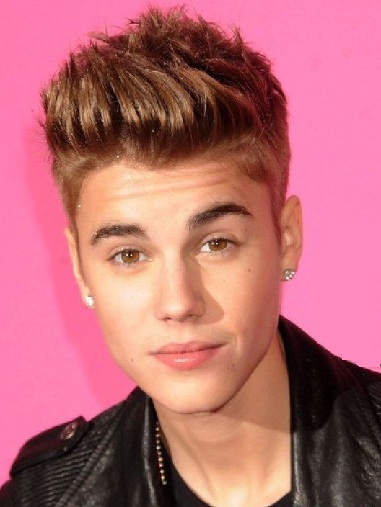 justin bieber spiky hairstyle