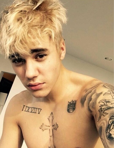 justin bieber messy hair