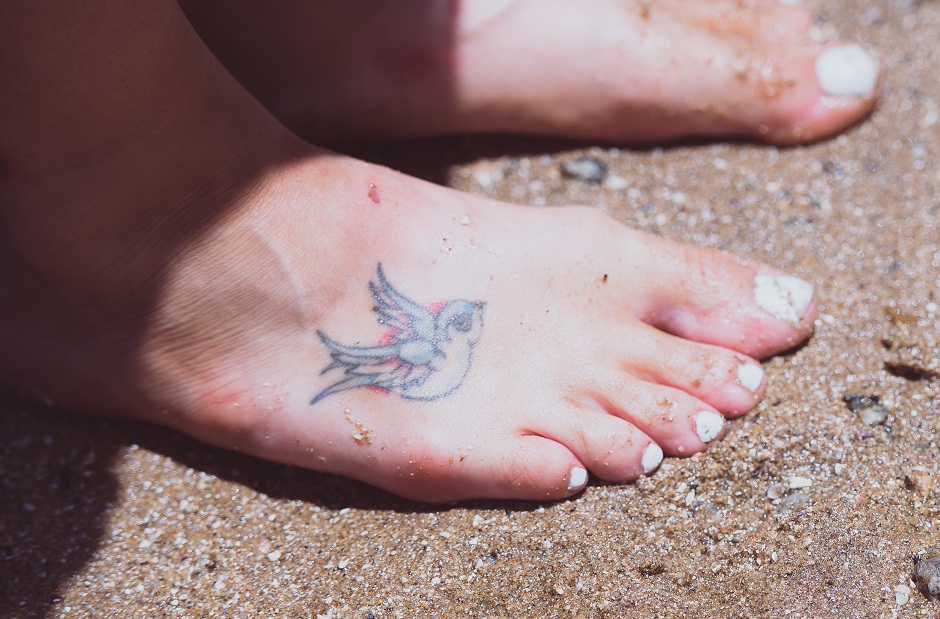 foot tattoos