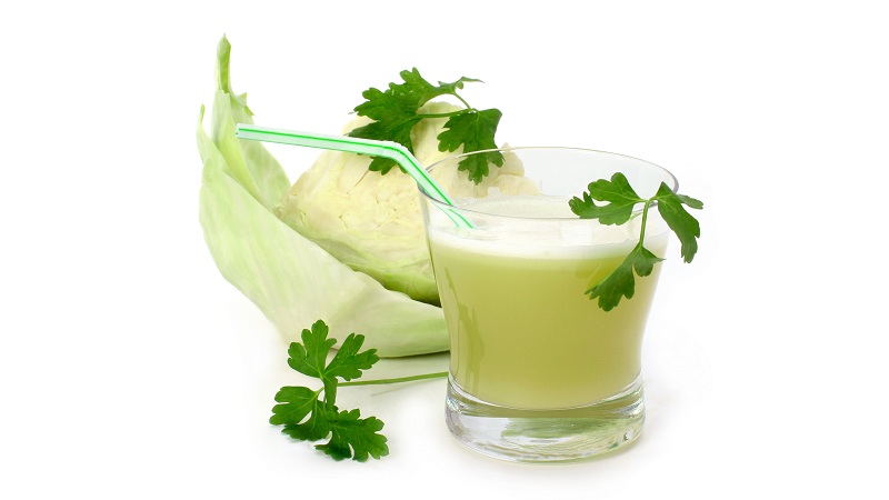 Cabbage juice benefits