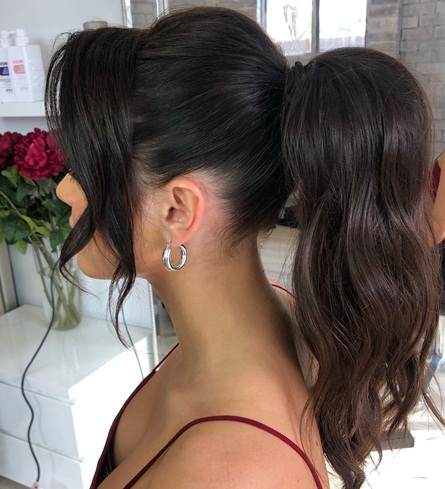 Perfect Elevated Ponytail