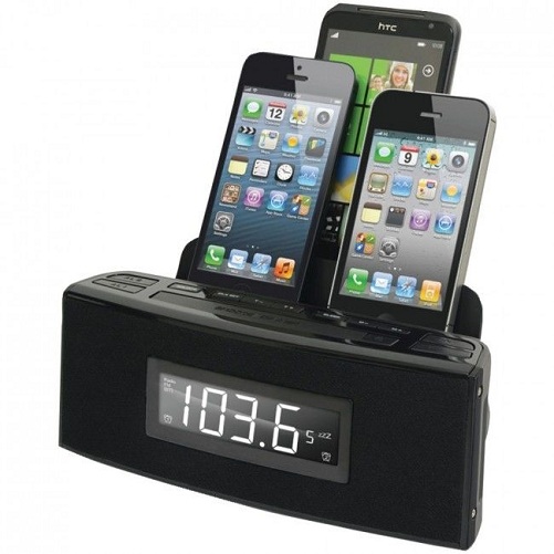 Phone Port Atomic Clock