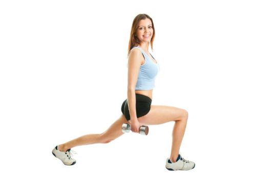 exercise belly fat Lunge Twists