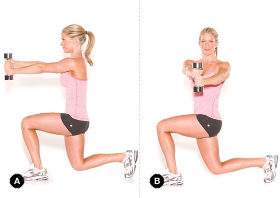 exercise belly fat Dumbbell Twists