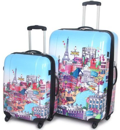 Paris City Luggage Bag -8