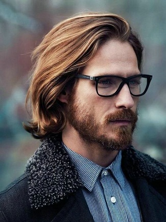 The Medium Hairstyle for Nerdy Men