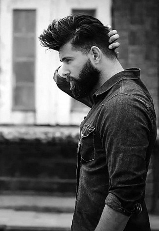 The Cool Medium Length Hairstyle for Men