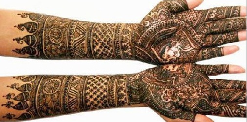 dulha-dulhan-rajasthani-mehndi-design17