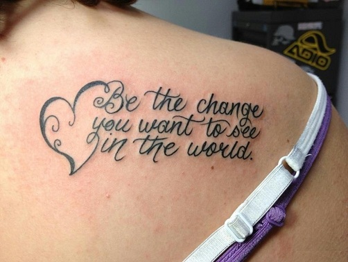 Humour Quote Tattoo