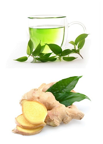 Kitchen Remedies For Weight Loss Green Tea With Ginger