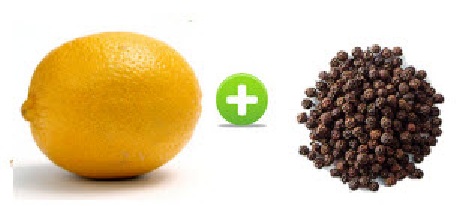 Kitchen Remedies For Weight Loss Lemon And Black Pepper