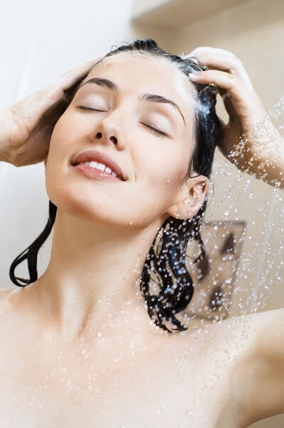 hot shower: home remedy for migraine