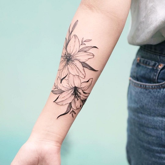 lily tattoo ideas