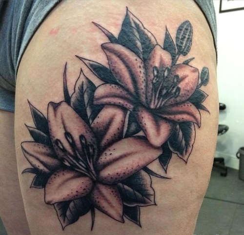 lily tattoo pictures