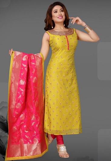 Fancy Churidar Dress