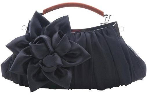 Bridal Silk Flower Sling Bag -1