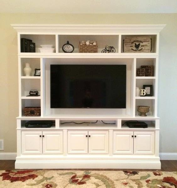 Modern showcase designs for home