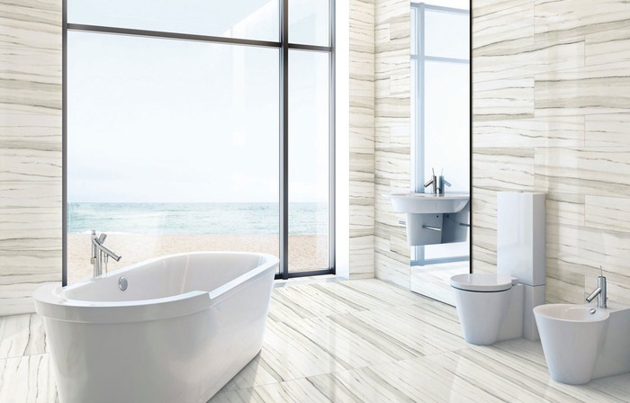 Contemporary Bathroom Wall Tiles