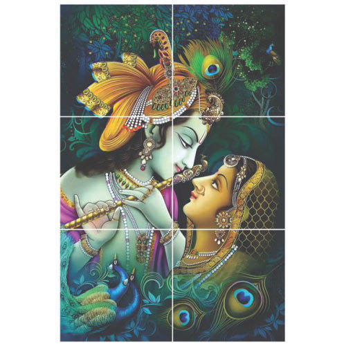 Radha Krishna Wall Tiles