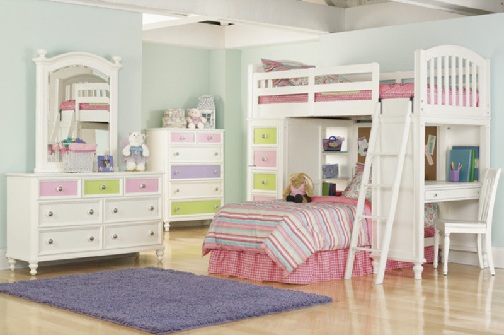 colourful bedroom sets for childern