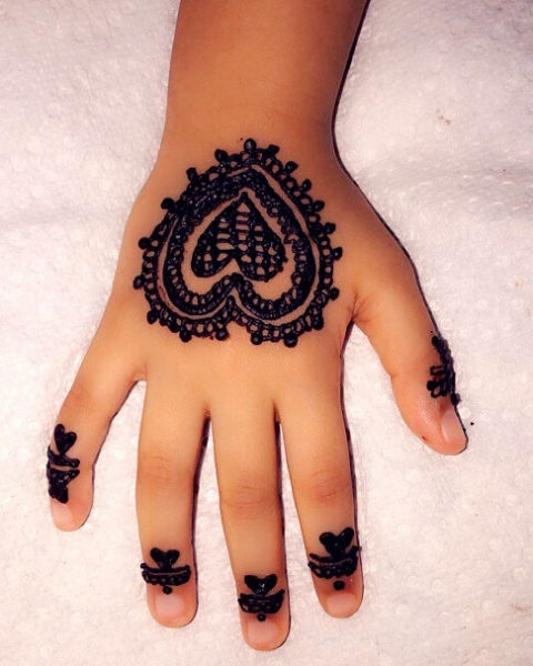 25 Most Stylish Mehndi Designs For Your Kids Little Princesses I Fashion Styles