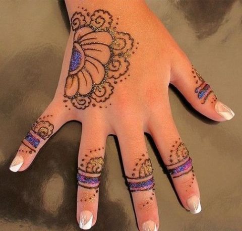 mehndi design for kids