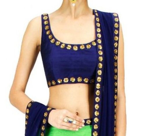 Blouse Piece from Saree design