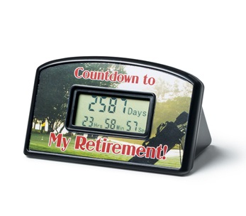 Office use Retirement Countdown Clock