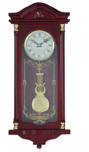 Mahogany Cherry Wood Hanging Grandfather Clocks