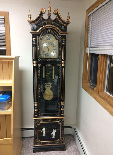 Chinese Vintage Grandfather Clocks