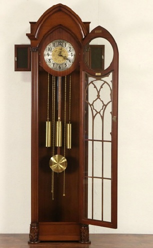 Gothic Style Grandfather Clocks