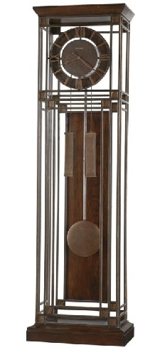 Tamarack Glass Grandfather Clocks