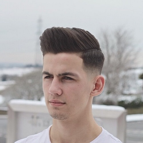 Pompadour Mid Fade