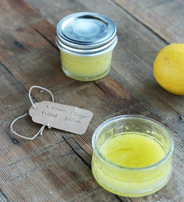 Sugar and Lemon Face Pack