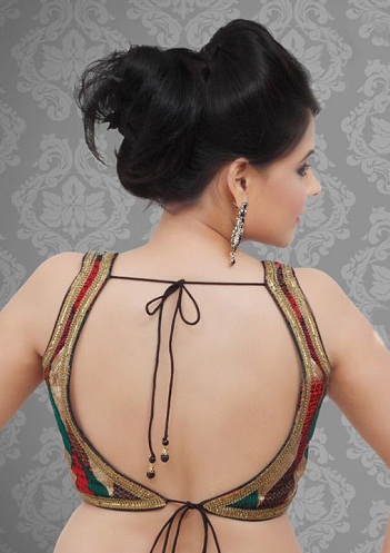 Backless Readymade Blouse